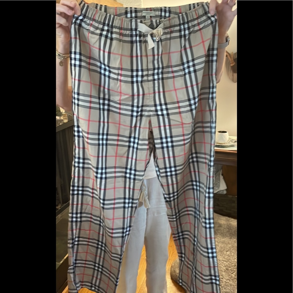Burberry pajama pant XL